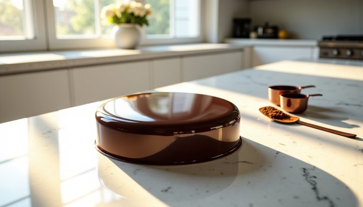 Recette facile pour un glaçage miroir au chocolat ultra brillant