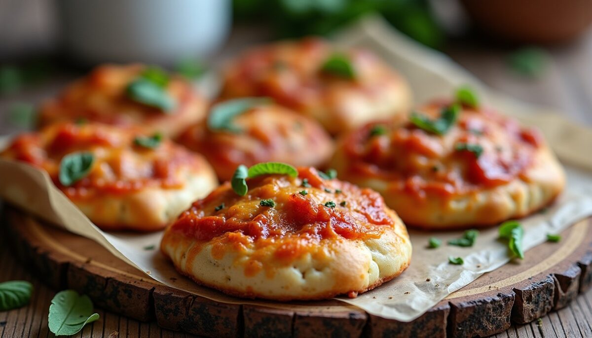 Pockets de pizza maison : la recette express pour un encas gourmand et délicieux