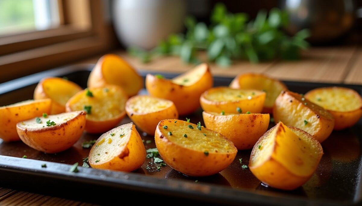 Recette facile et croustillante des pommes de terre sarladaises au four