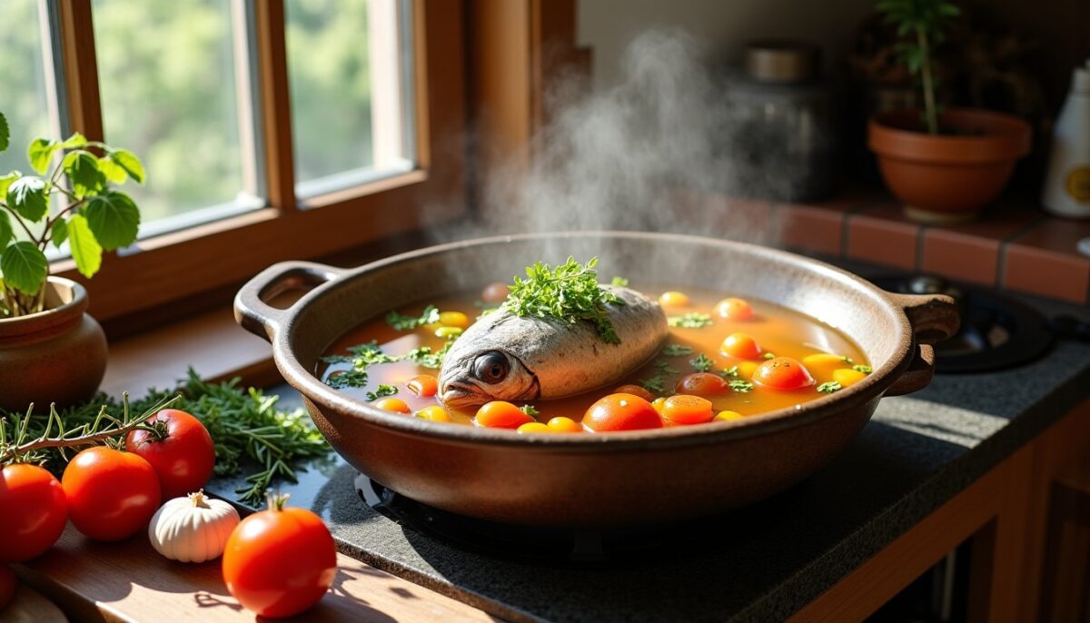 Recette authentique de la soupe de poisson de roche, un trésor méditerranéen